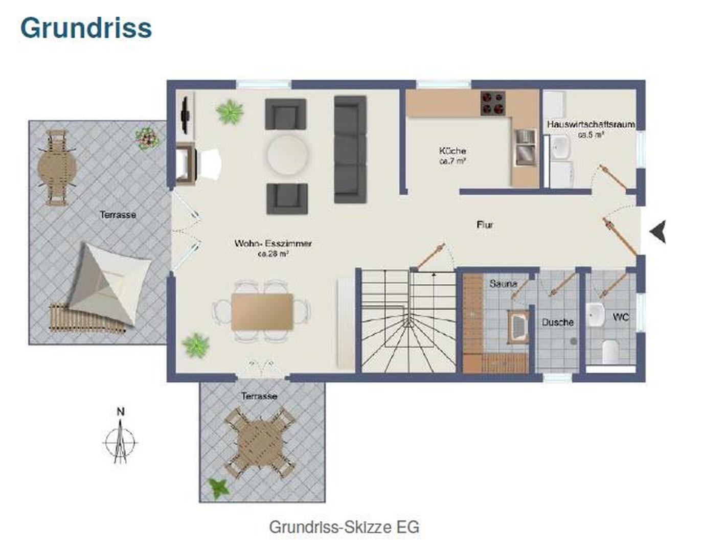 Grundriss Erdgeschoss