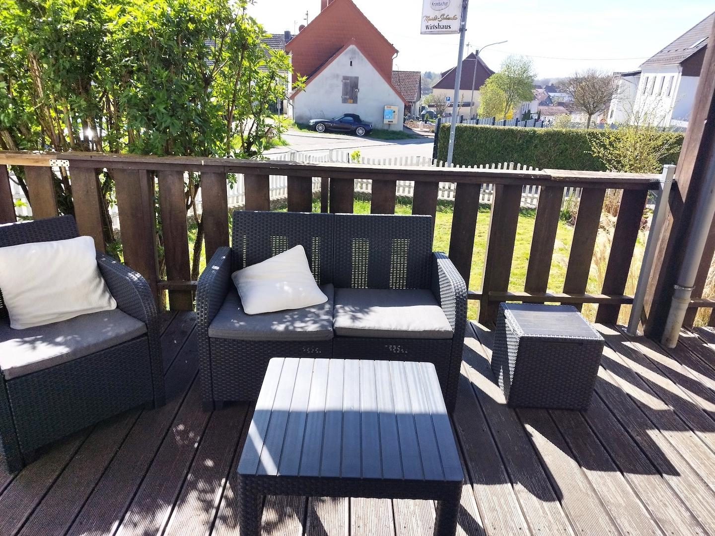 Blick von der Veranda (EG)
