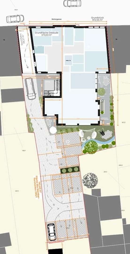 Freiflächenplan