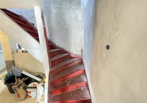 Treppe ins DG