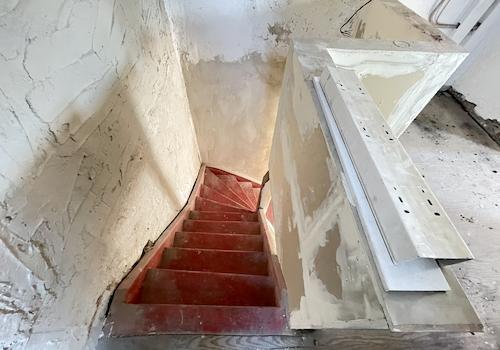 Treppe von DG ins EG