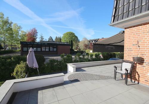 Ungestörte Mikrolage von Villa und Terrasse