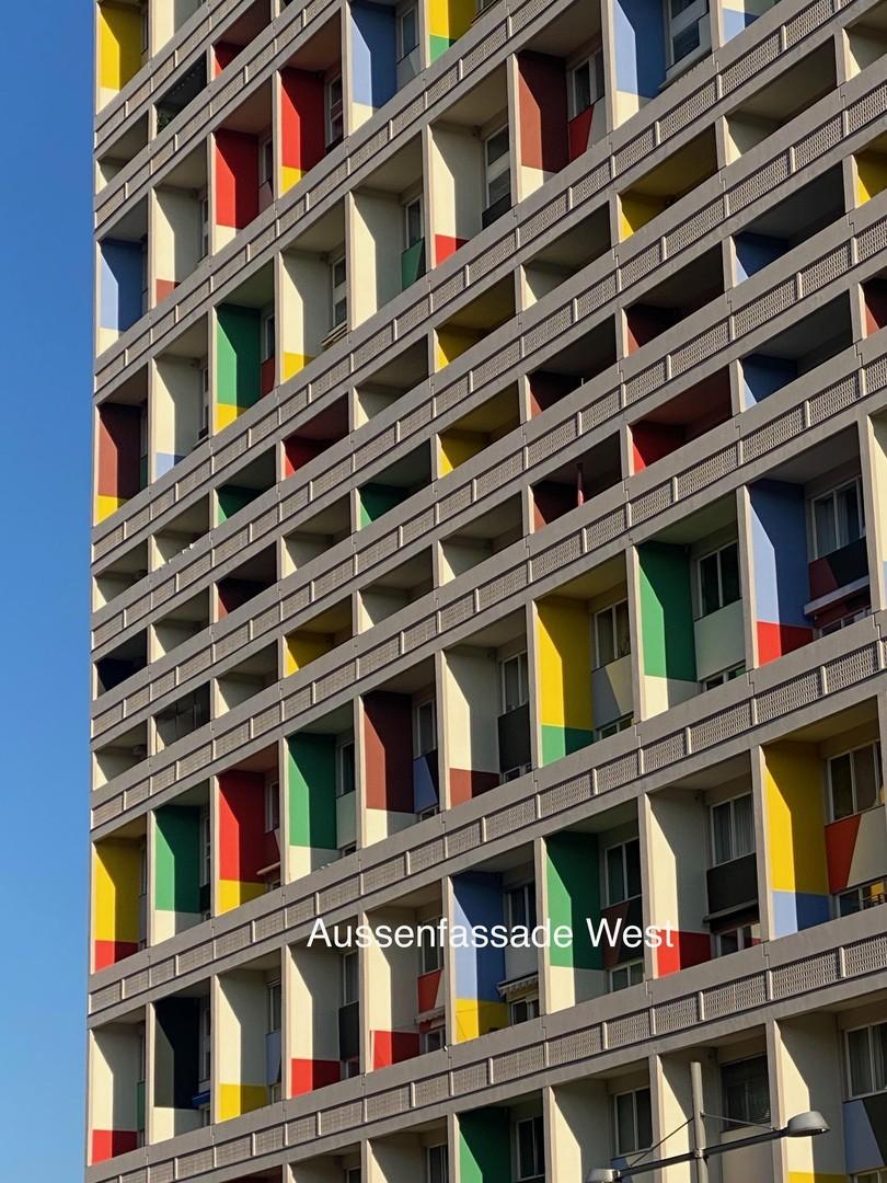 Fassade, frisch restauriert