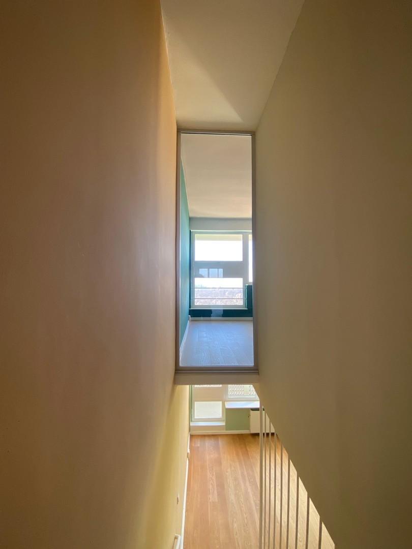 Treppe von oben betrachtet