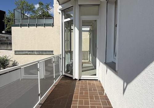 Größerer Balkon Süd-Ost