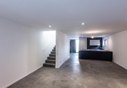 Wohn-, Esszimmer / Musterhaus