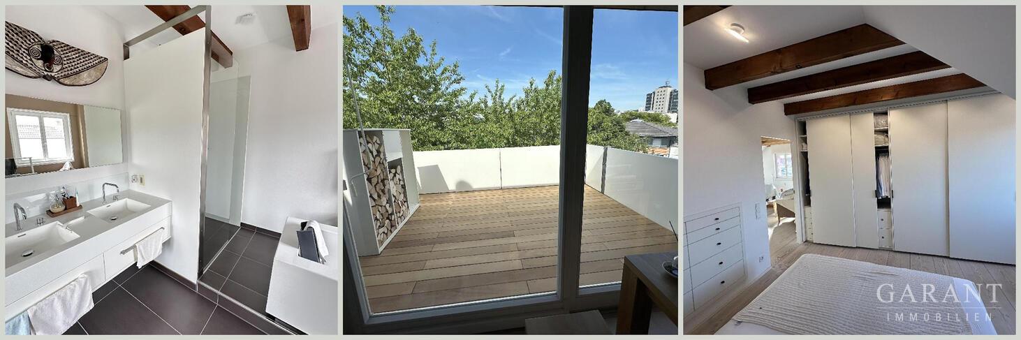 Balkon und Aussicht