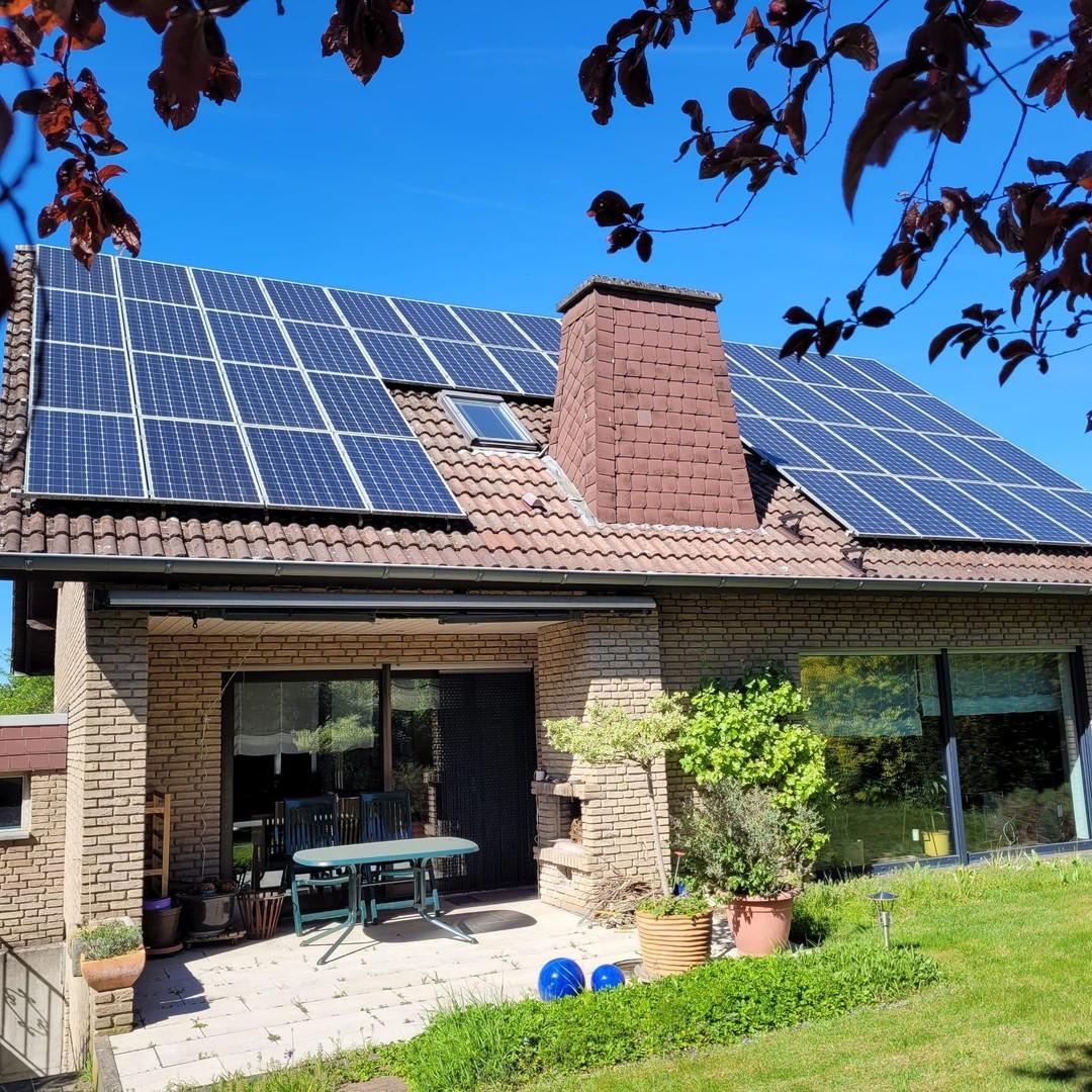 Terrasse mit Kamin