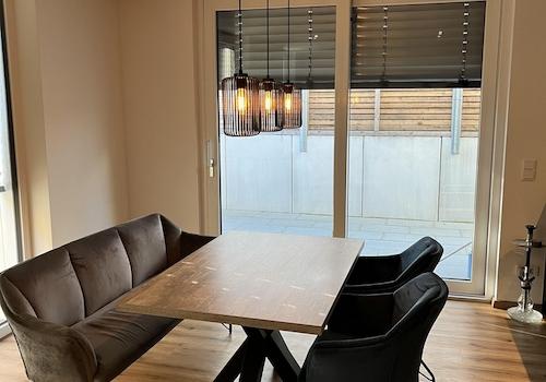 Essbereich mit Terrassenzugang