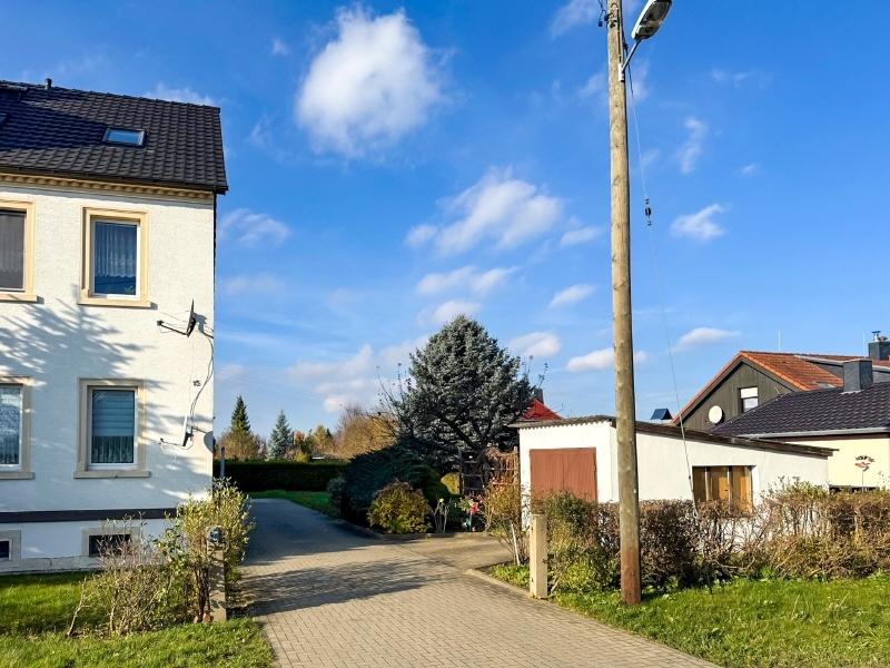 Zufahrt Grundstück