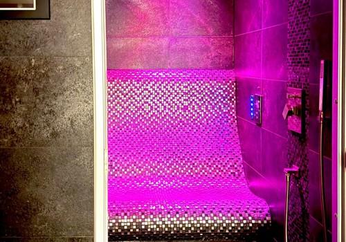 Dampfsauna mit Dusche