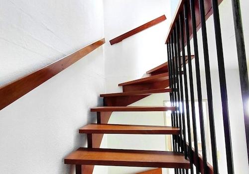 Treppe ins Dachgeschoss