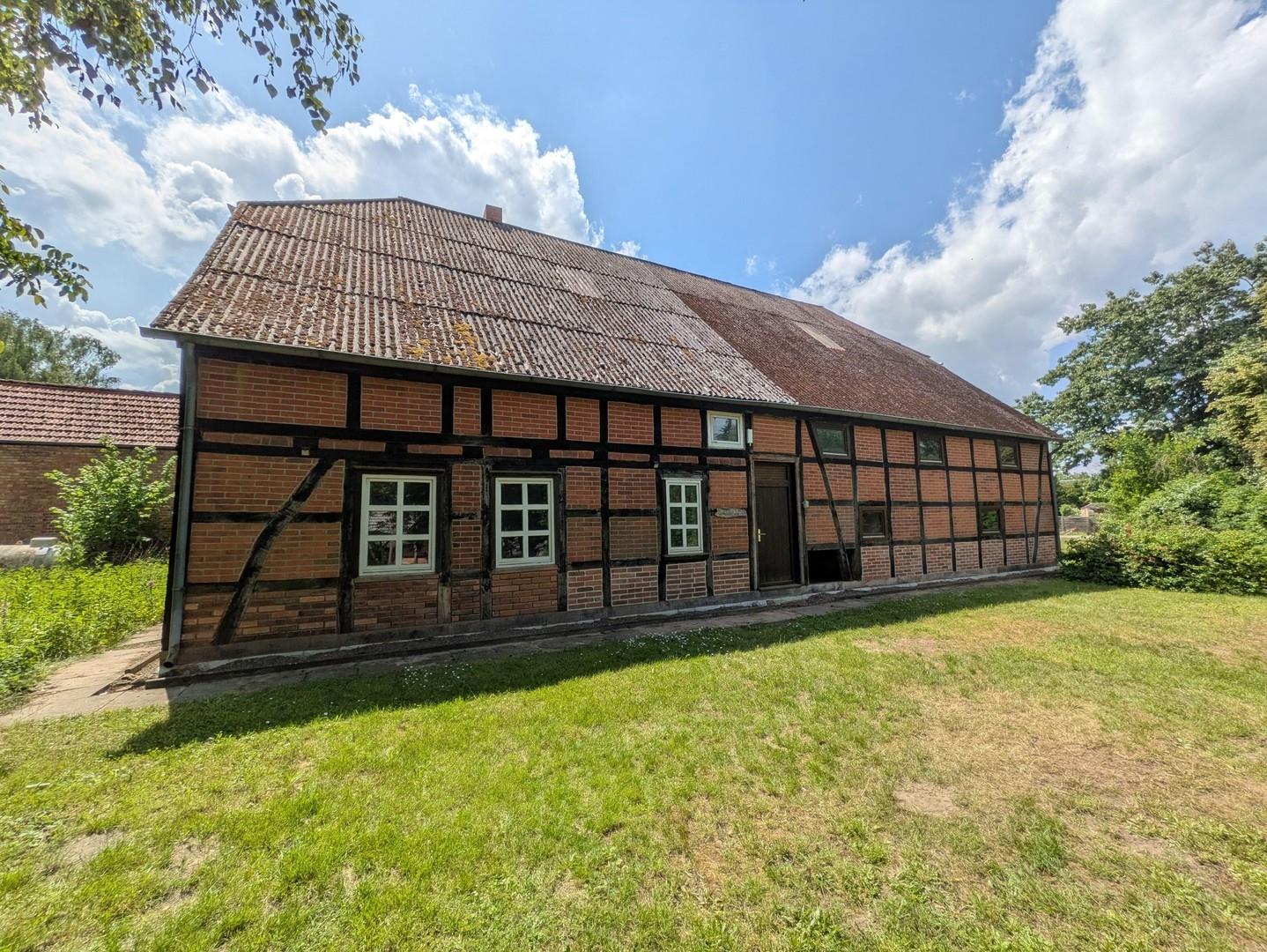 Blick vom Garten auf Vierständ