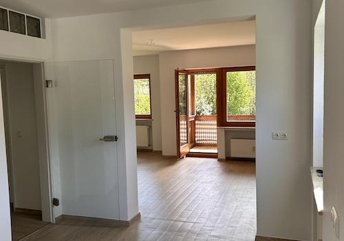 Blick Küche - Wohnzimmer