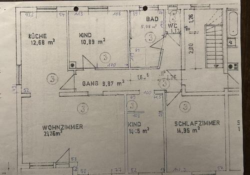 Grundriss Wohnung