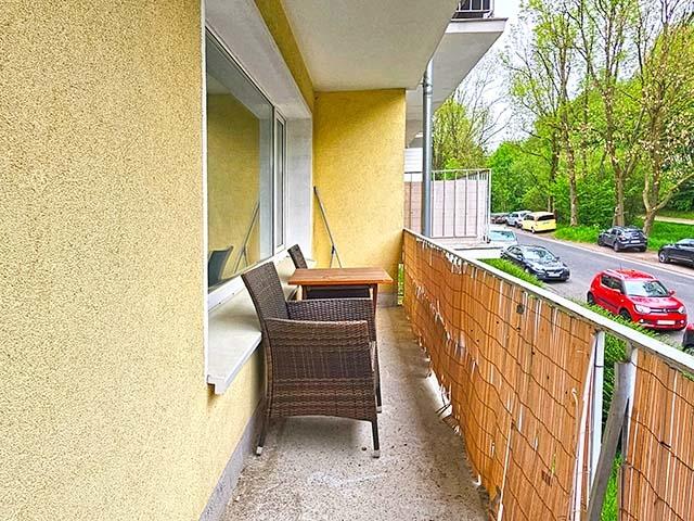 Blick auf den Balkon