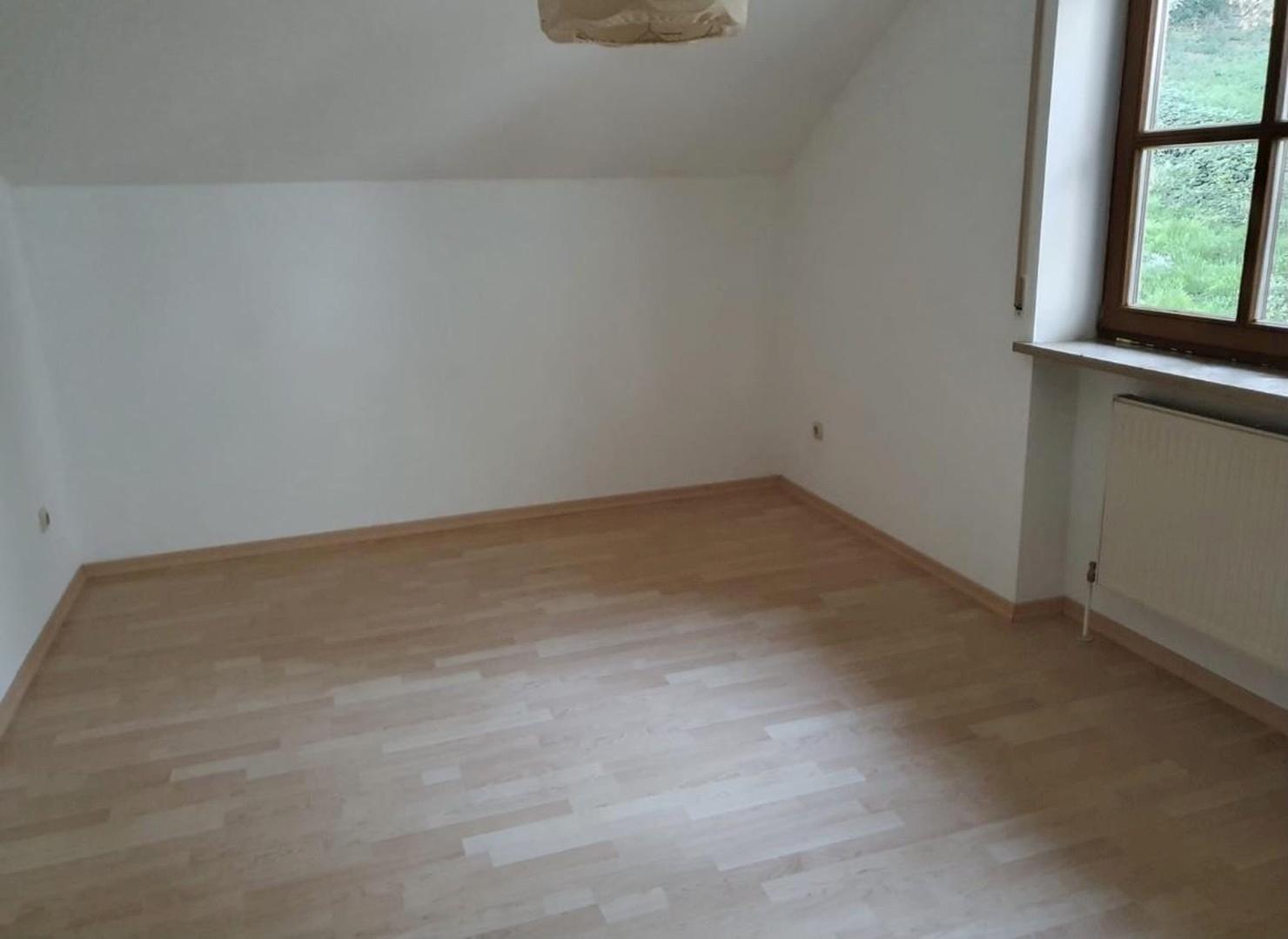 Schlafzimmer leer