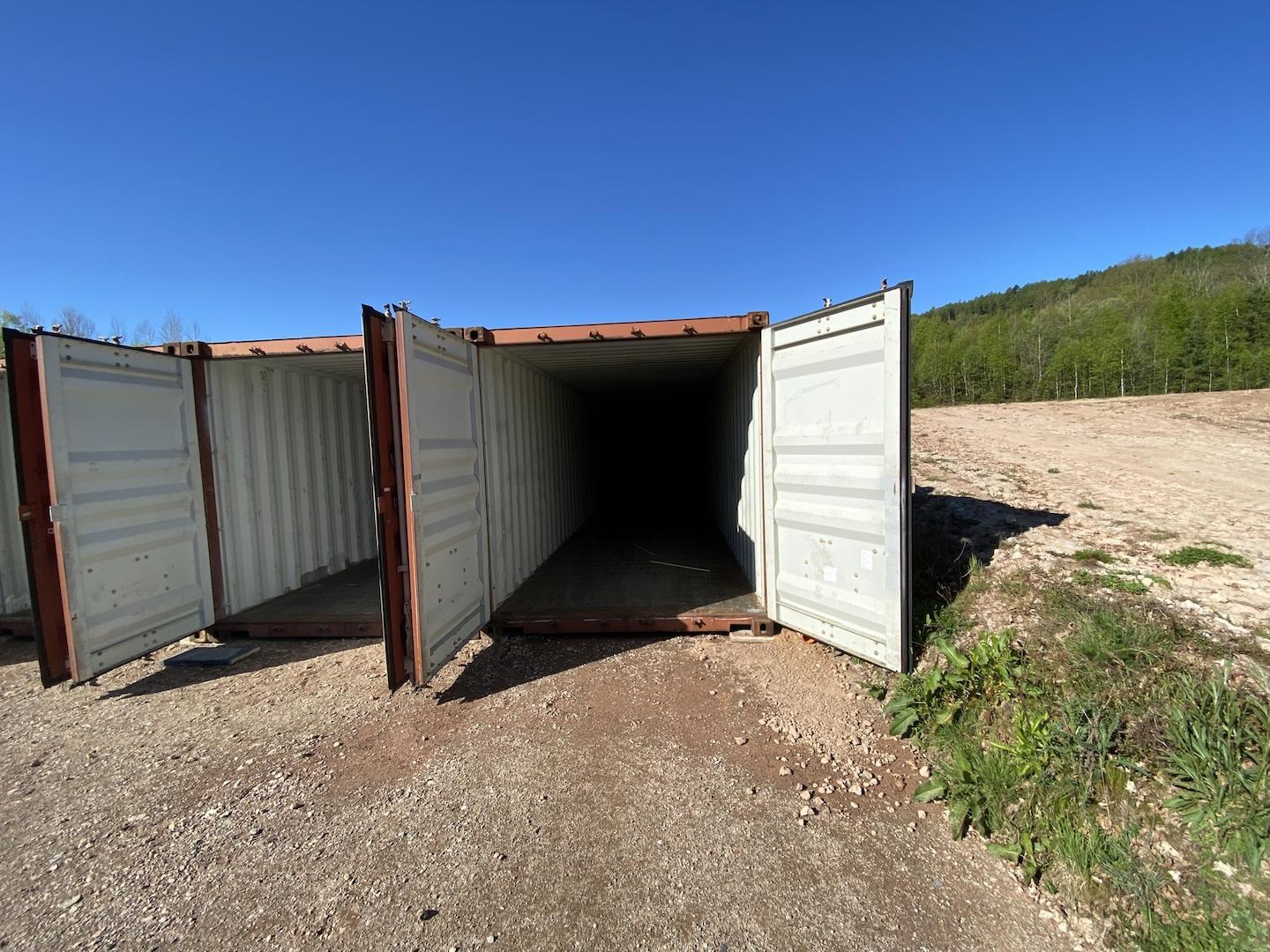 Container Vorderseite