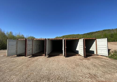 Container Zufahrt
