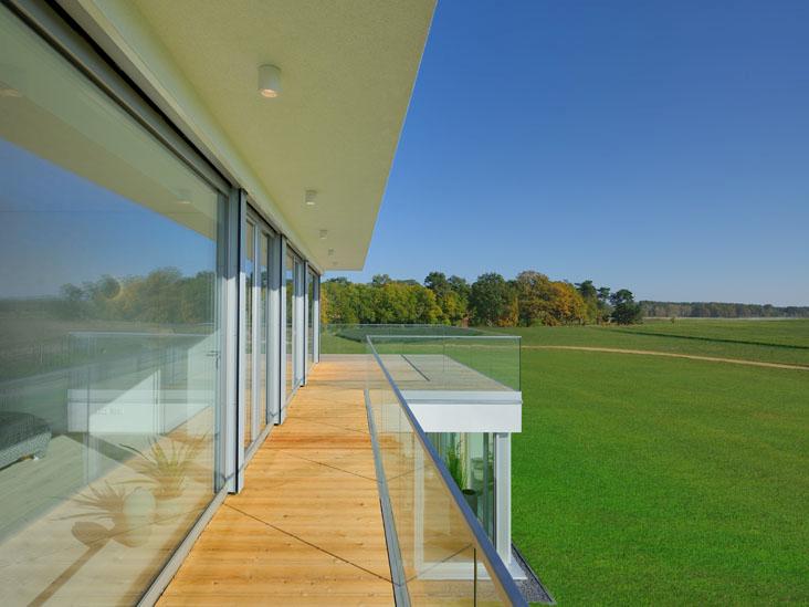 Musterhaus Balkon