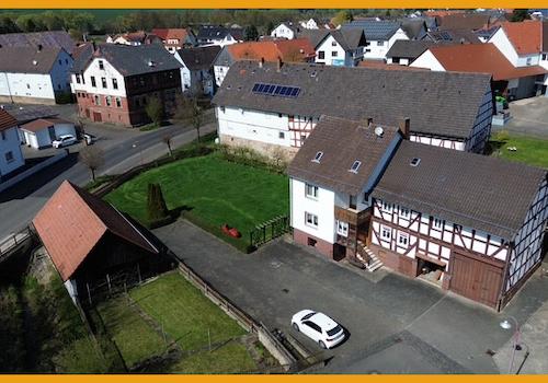 Vorderansicht von oben