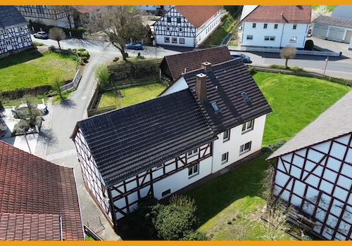 Hintere Ansicht von oben