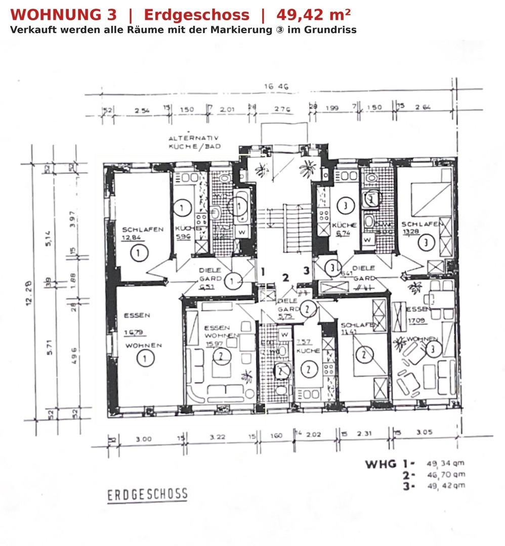 Grundriss WE3