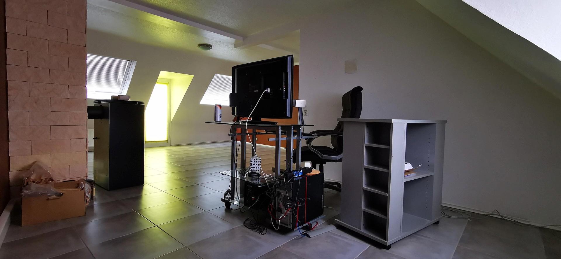 von Home-office Ecke