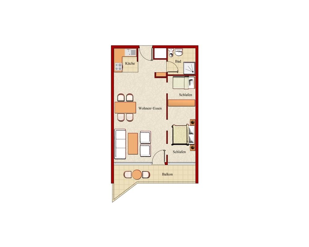 Grundriss-3Raum-West