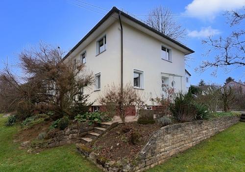 Toll angelegter Garten