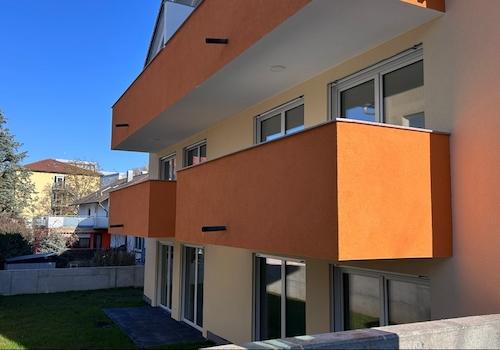 Balkone der Obergeschosswohnungen