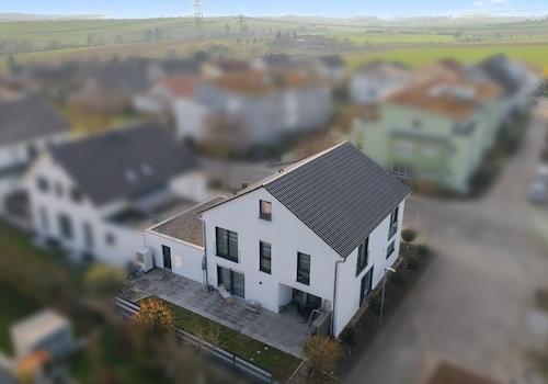 Hausansicht von oben