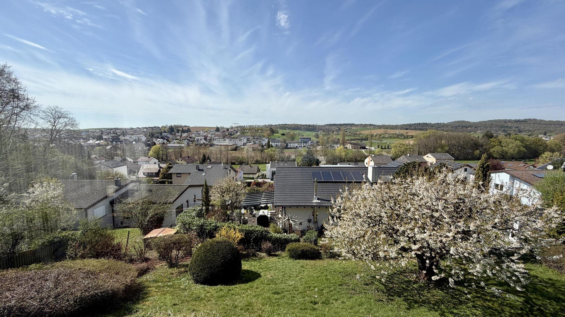 Aussicht aus dem Wohnzimmer