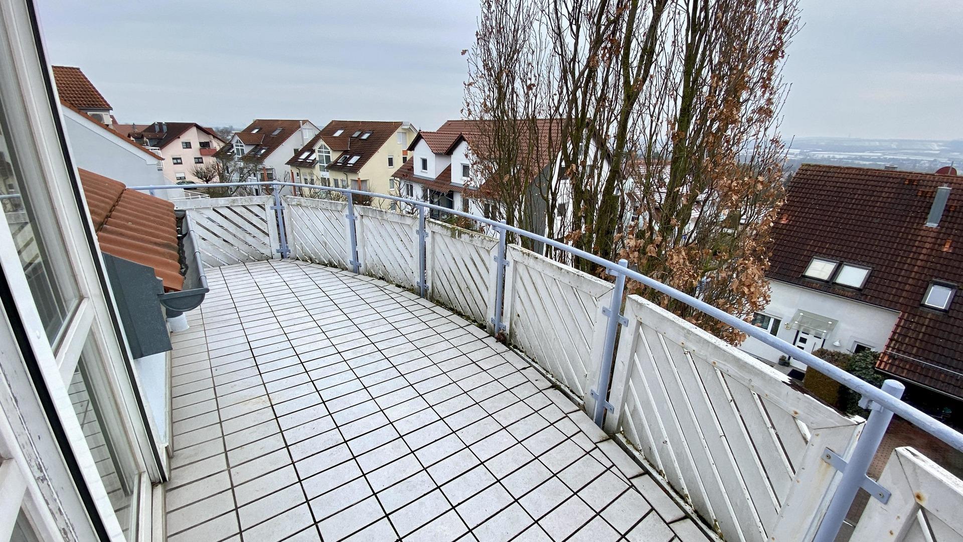 Balkon zum Entspannen