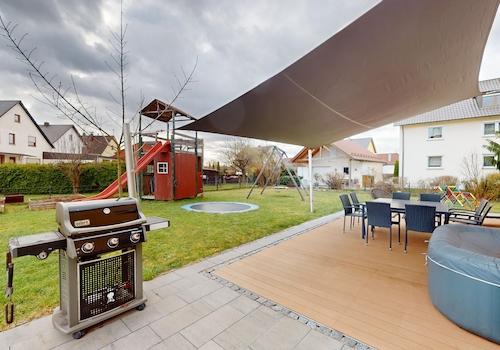 Terasse mit Garten