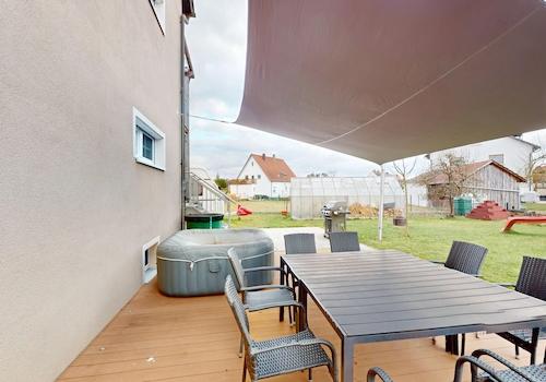Terasse mit Garten