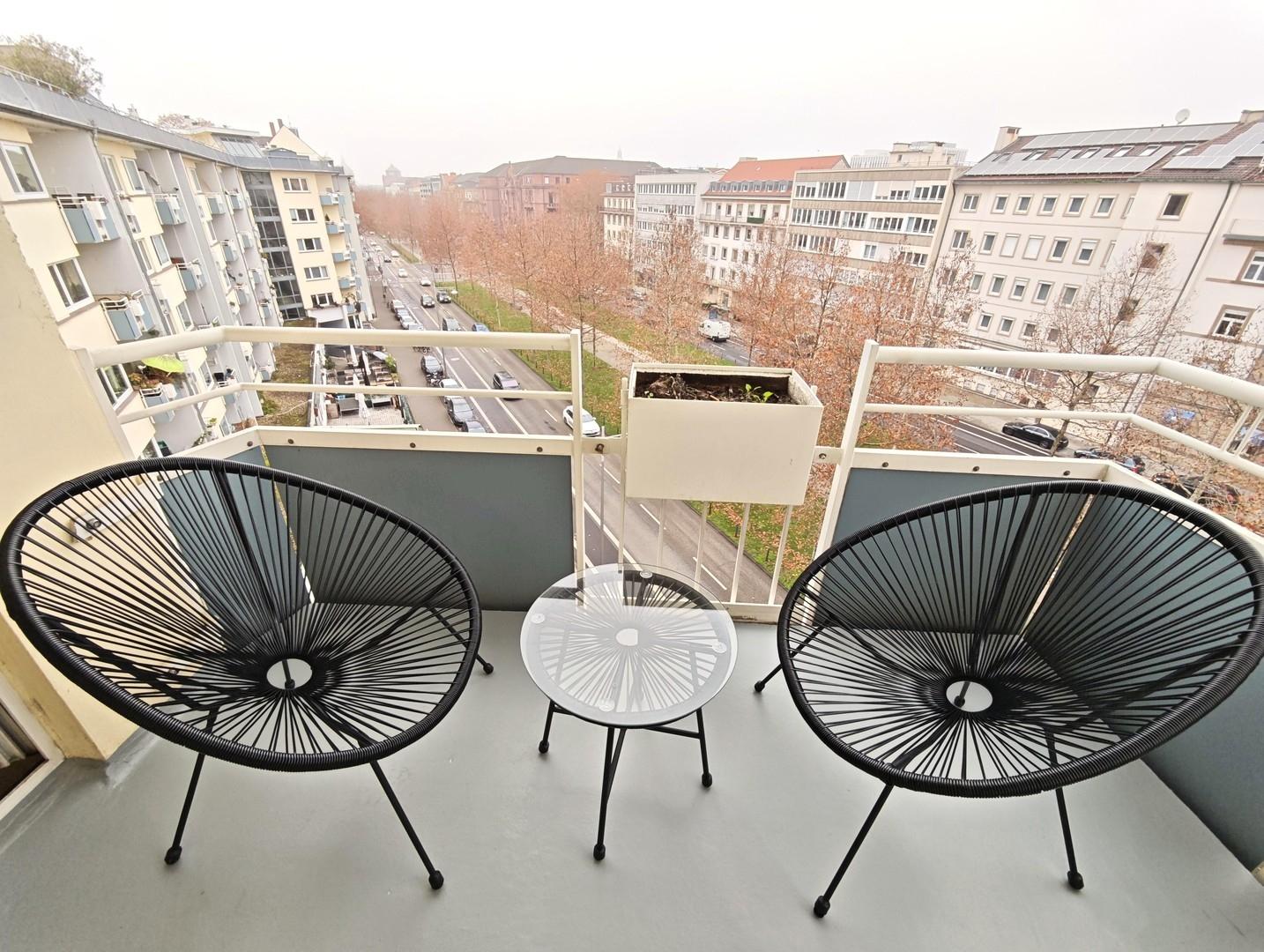 Balkon.