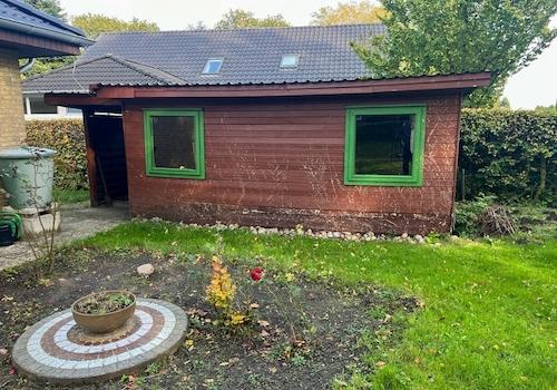 Gartenhaus i Holzbauweise