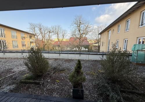 Ausblick in den Innenhof