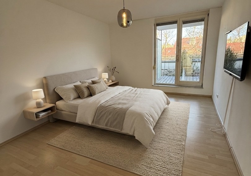 Schlafzimmer visualisiert