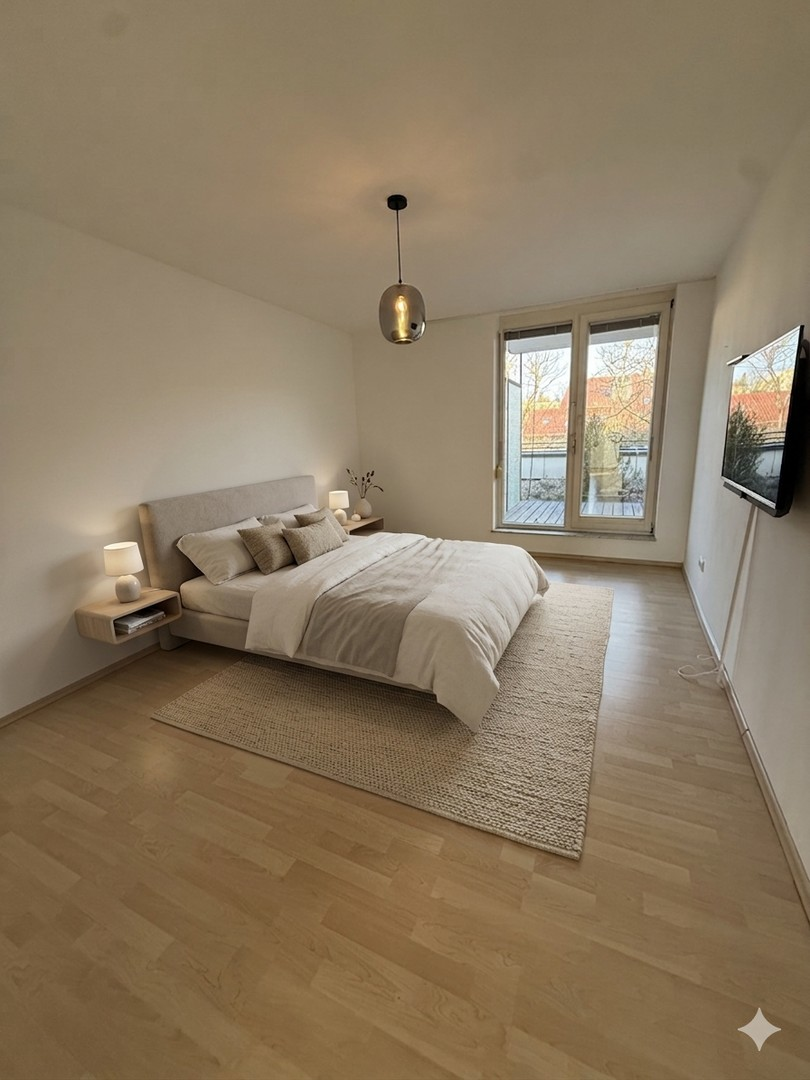 Schlafzimmer visualisiert