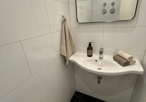 Badezimmer Flur visualisiert