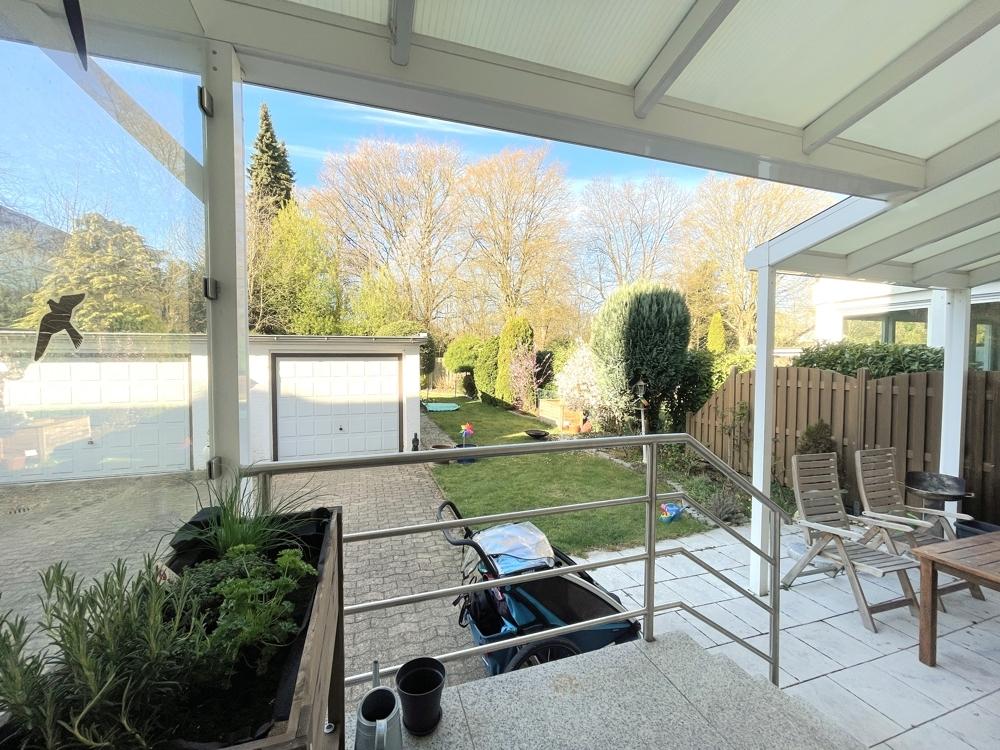 Überdachte Terrasse