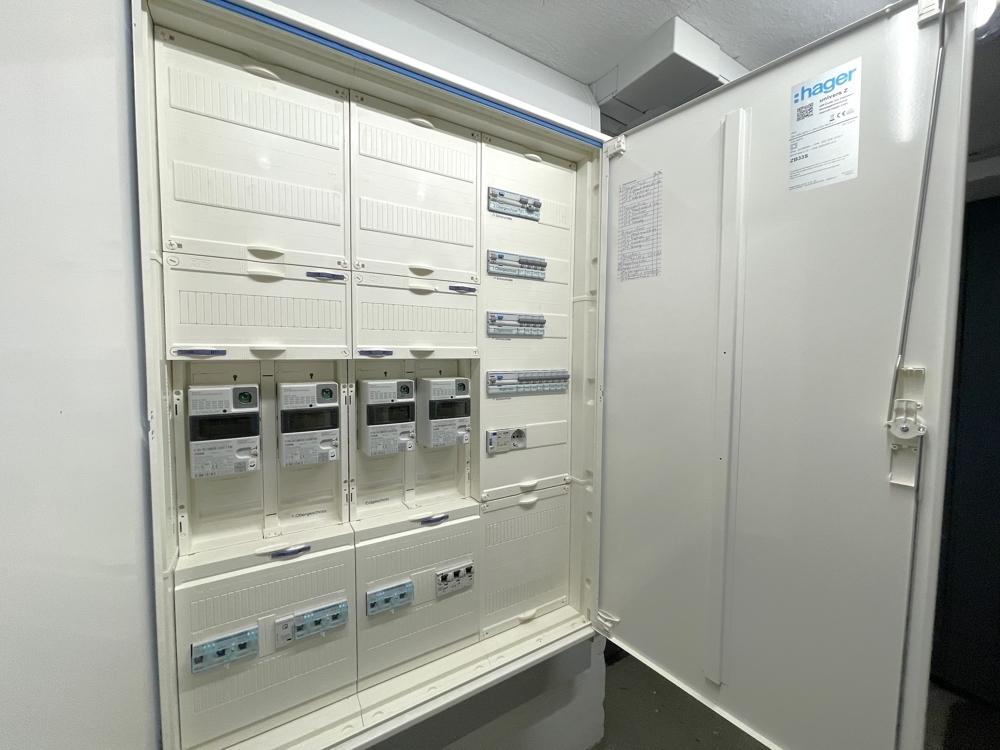 Neue Elektroverteilung
