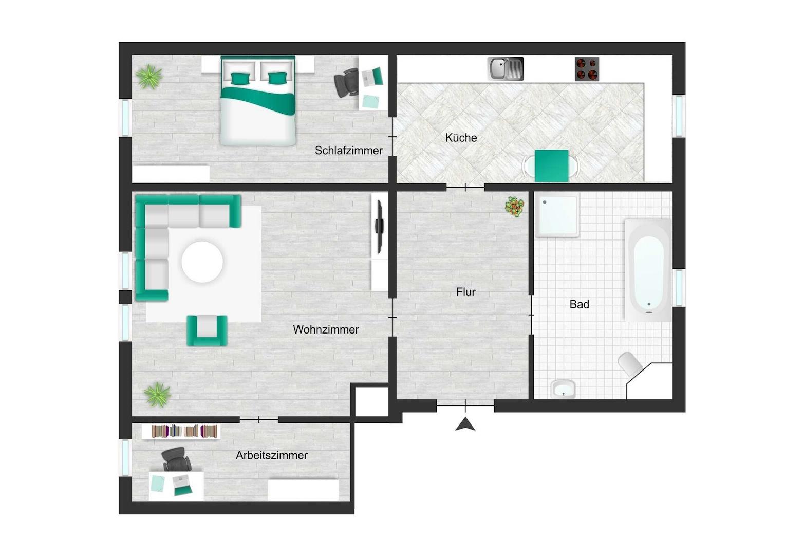 Grundriss HausNr.7