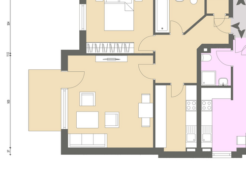 Grundriss Wohnung