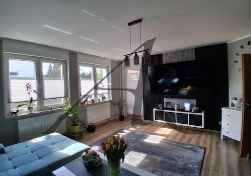 Wohnzimmer mit Terrassenzugang