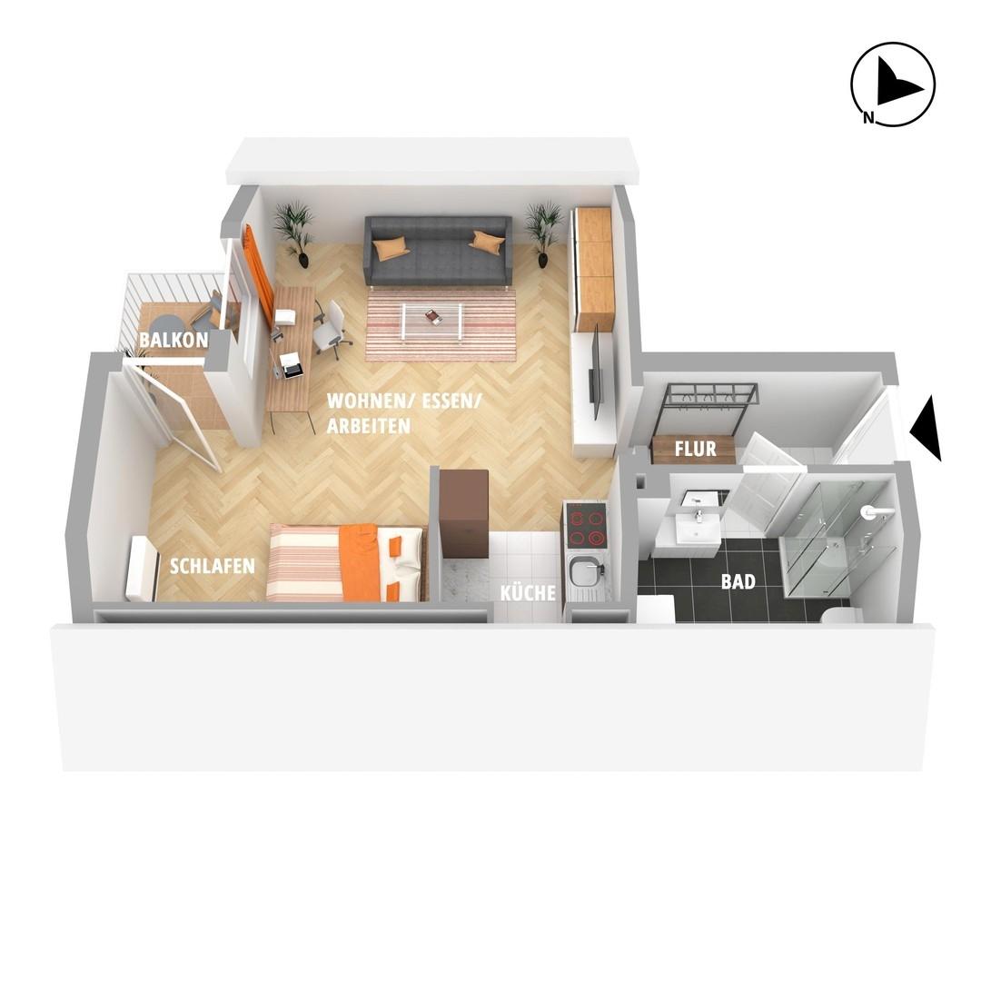 3D Grundriss