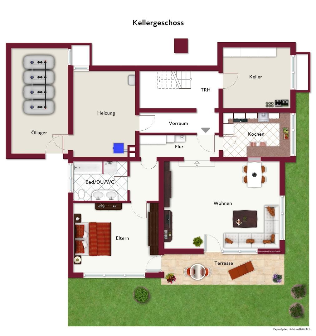 Grundriss Kellergeschoss