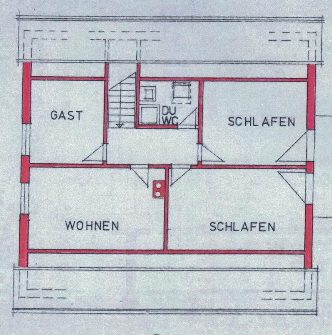 Grundriss Dachgeschoss